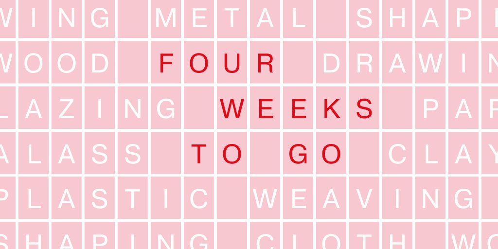 That's right! Four weeks to go until #SEMC19! Join us to celebrate the incredible makers and designers in #Deptford 13-15 September for #LDF19. 
southeastmakersclub.co.uk/semc-2019
