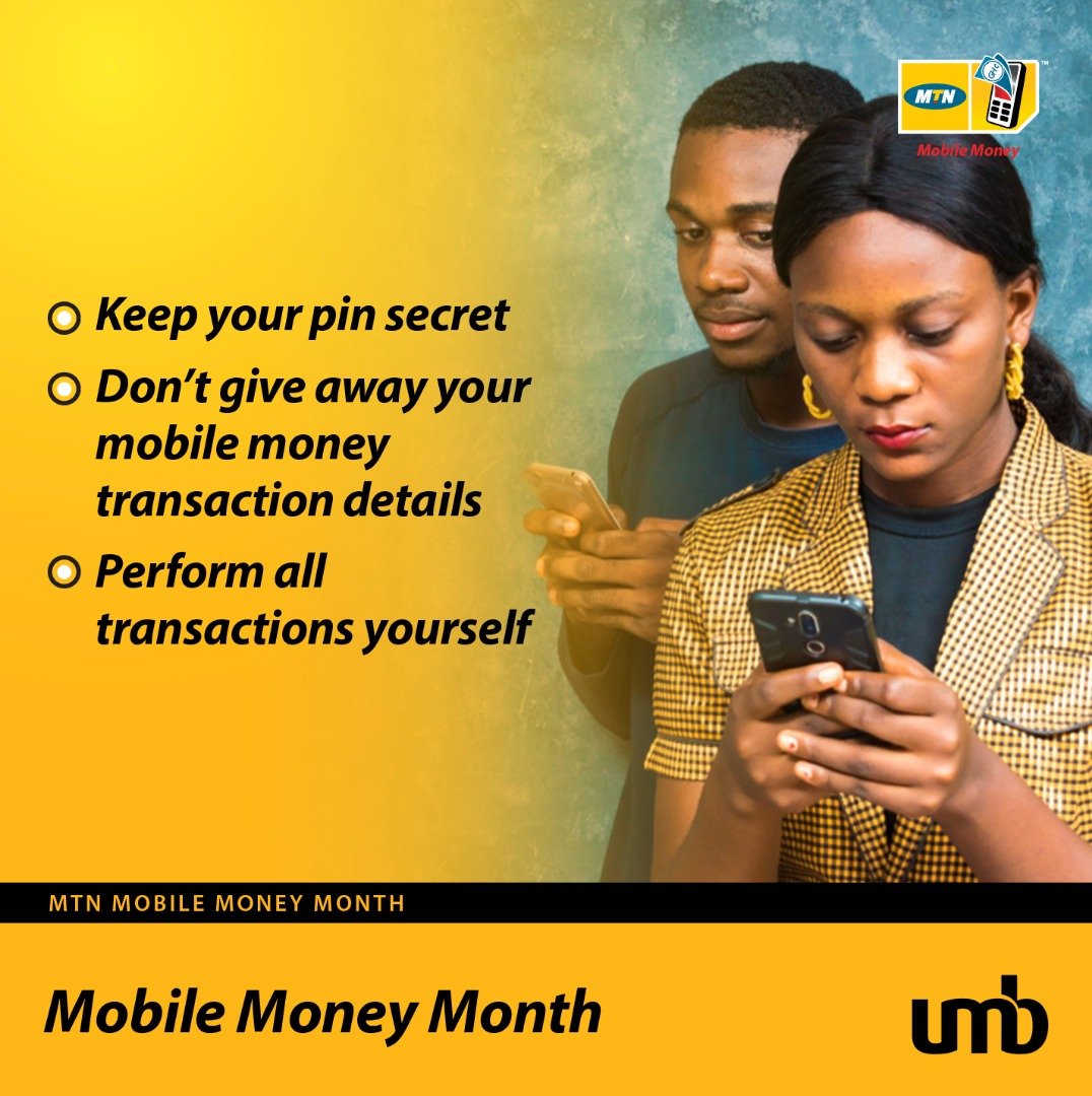 myumbbank's tweet photo. Follow the three golden rules to keep your mobile money transactions safe
#UMBMobileMoneyTip https://t.co/pLB6jBnZnY