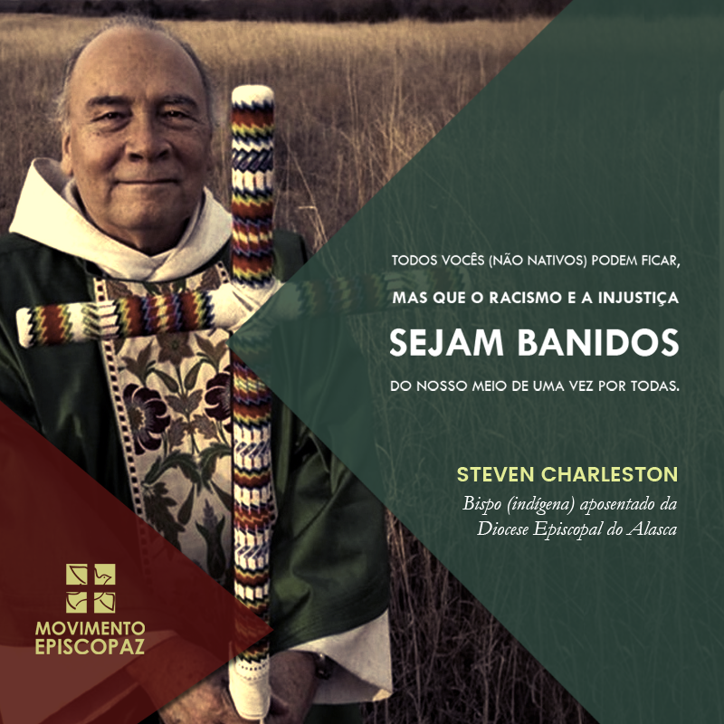Episcopaz's tweet photo. Racismo e poder: Reflexões de um bispo nativo americano. 
__________
Leia aqui a fala do Bispo anglicano Steven Charleston sobre a problemática do racismo nestes tempos atuais: https://t.co/VMVTYDhNHw #racismo #etnia #lugardefala #opinião #reflexão #episcopaz https://t.co/WJ1HGVo0Ns