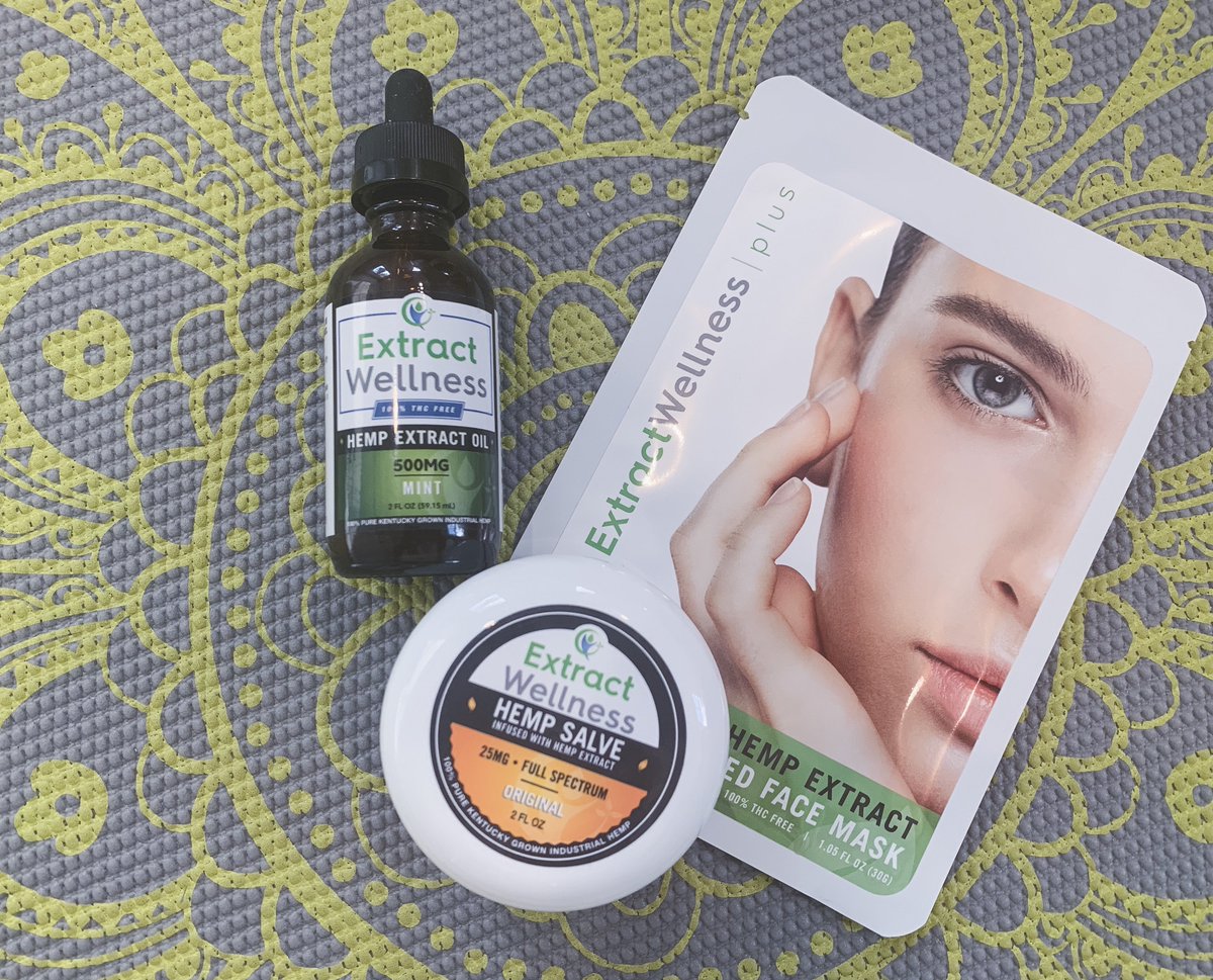 ExtractWellness's tweet photo. One lucky winner will be chosen randomly on August 26 to receive our salve, face mask, and 500 mg oil!
To enter, show us some love by liking and commenting so we know you’re here!
Must be 18 or older!
#cbdoil #cbd #ExtractWellness #giveaway #cbdsalve #cbdbeauty #cbdhealth https://t.co/RMAsveK17K