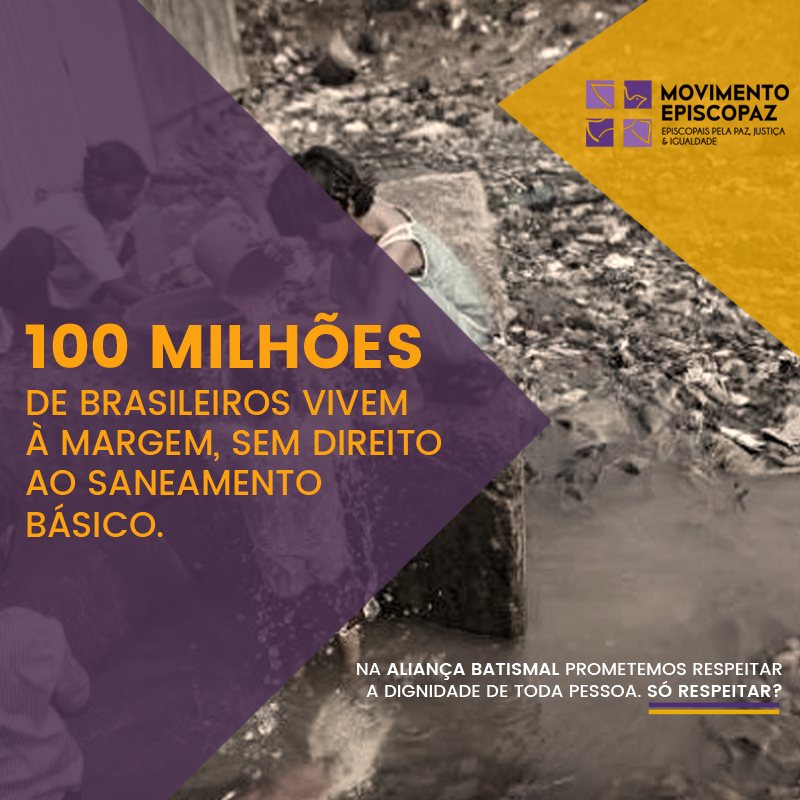 Episcopaz's tweet photo. Mais que respeitar! Cristãos, oremos, ajamos e nos empenhemos pela igualdade.
__________
"Procurarão transformar as estruturas injustas 
da sociedade...?" (LOC, pág. 555). #dignidade #saneamentobásico #direitosocial #direitoshumanos #movimento #episcopaz #ieab https://t.co/wLrLwvWAJl