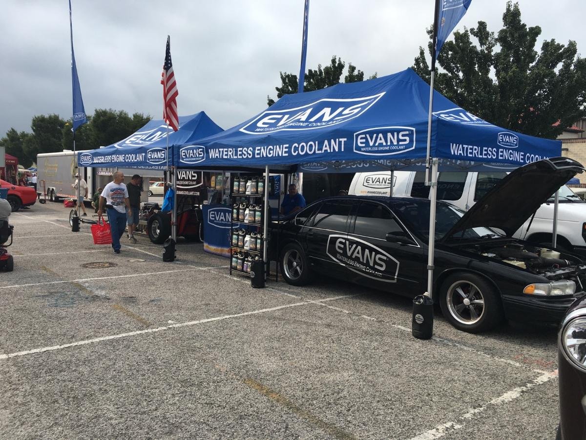 evanscooling's tweet photo. Set up for a great weekend at @goodguys 1st @GrundyInsures Great American Nationals! 

#ClassicCars #MuscleCars #HotRods #AutoShow #EvansProtected https://t.co/AgiquwiFi3