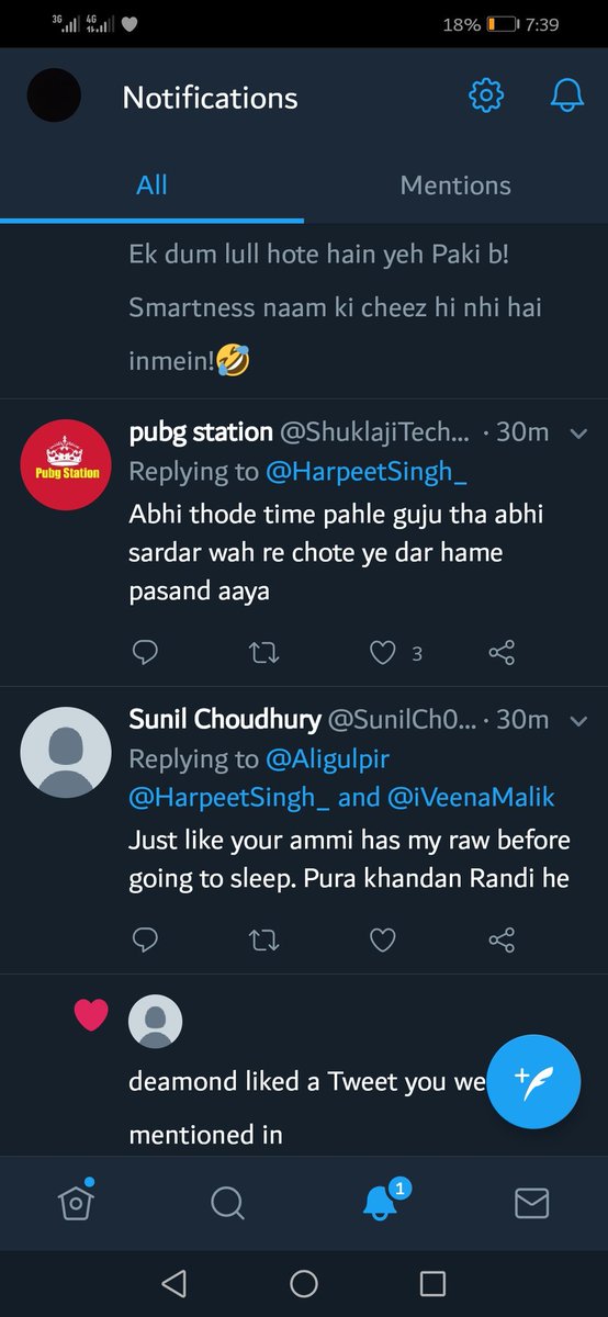 AashirAliJatt's tweet photo. Idk why these ppl are so abusive with me they don't have sense how to talk with gentle pple #ShittyIndians #Randians #UNforKashmirFreedom https://t.co/CetHboWze1