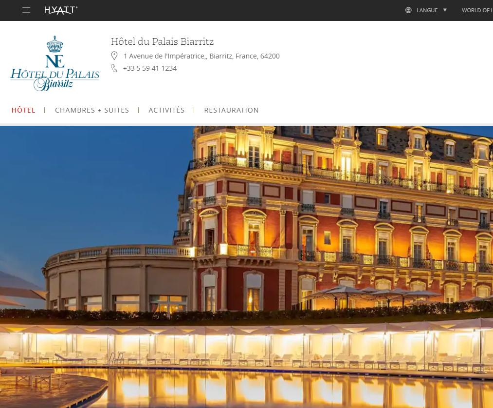 CgtTuifrance's tweet photo. #G7
L'hôtel du Palais à Biarritz où se rencontreront les chefs d‘état fait partie du groupe Hyatt dirigé par Tom Pritzker soupçonné d’avoir abuser des victimes mineures d‘ #Epstein 

Les marchands d'armes chez les amis des marchands d’esclaves sexuelles, belle allégorie du #G7 https://t.co/OhWlvdHE1J