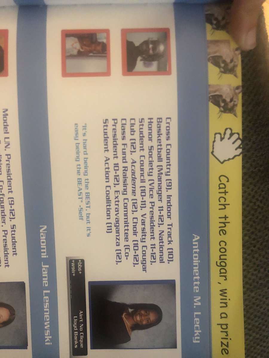 AntoLecky's tweet photo. Was going thru my High School yearbook yesterday. I did SOOO much in school. Now, all I want to do is sleep 😂 https://t.co/g2HkFAtppv
