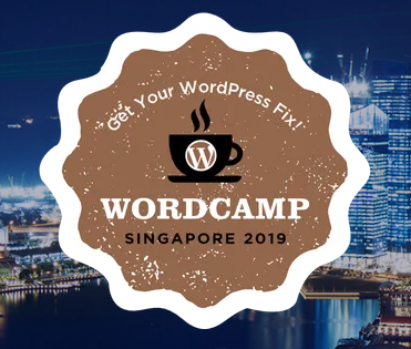 dimensionmedia's tweet photo. Armchair WordCampers: Say 👋🏻 to sold out @wordcampsg with #WordPress magic happening today and tomorrow w/ @psahalot @FrancescaMarano @samsureshx @rickyblacker69 @GetSource @stefania_m_c #WCSG #WordCampSQ https://t.co/Fp6du8dUKF