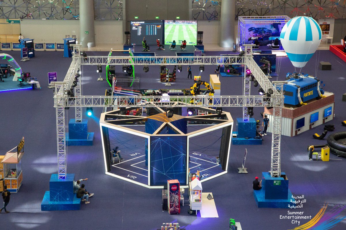 Try the ultimate VR experiences in our VR Zone!
Engage your entire body and transform the gaming experience. Walk, run, sit or jump in 360 degrees on our Central VR Gaming.
#SEC19 #summerinqatar