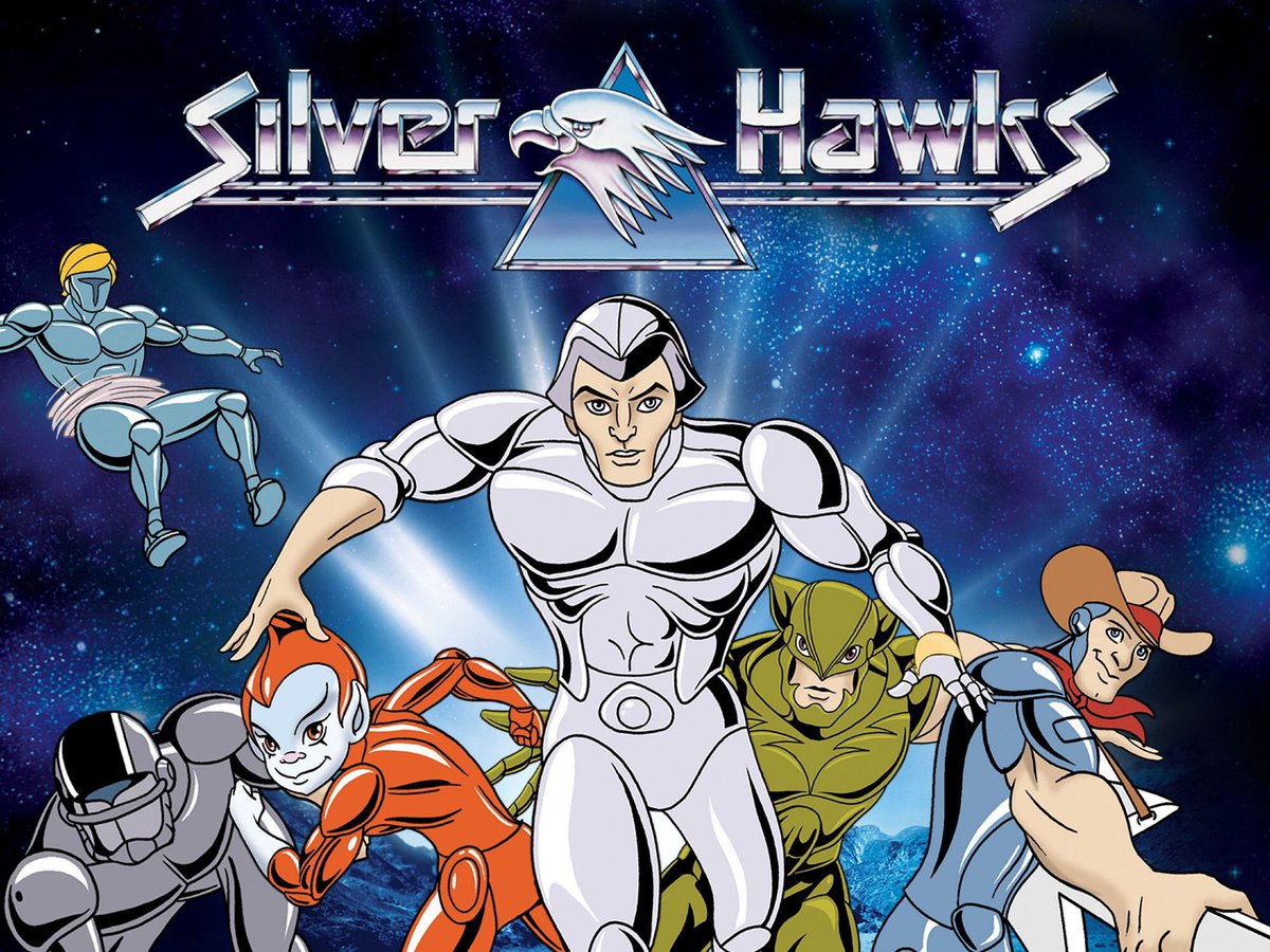 StephanieSermon's tweet photo. “TALLY-HAWK!”
If you remember the #SilverHawks, your childhood was awesome!…👇🏻
#Quicksilver #SteelHeart #SteelWill #CopperKidd #Bluegrass #TheCopperKidd #TallyHawk #Stargazer #Hotwing #MonStar #YesMan #Melodia #Windhammer #Hardware #MoLecULar #Pokerface #MumboJumbo #Buzzsaw https://t.co/5Wdk8Qh2Yv