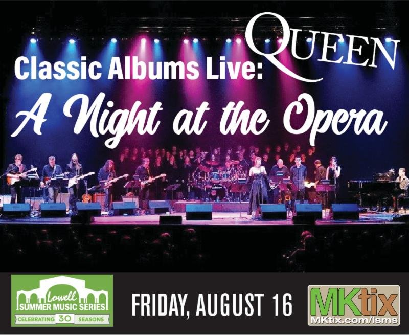 LowellSummerMusic (@lowellmusic) on Twitter photo Another beautiful Friday night at Boarding House Park. Please join us for <a href="/CALrocks/">Classic Albums Live</a>: Queen's A Night At The Opera. Get tickets at bit.ly/2Dl2Kmd #LowellSummerMusic #ClassicAlbumsLive #Queen Another beautiful Friday night at Boarding House Park. Please join us for <a href="/CALrocks/">Classic Albums Live</a>: Queen's A Night At The Opera. Get tickets at bit.ly/2Dl2Kmd #LowellSummerMusic #ClassicAlbumsLive #Queen