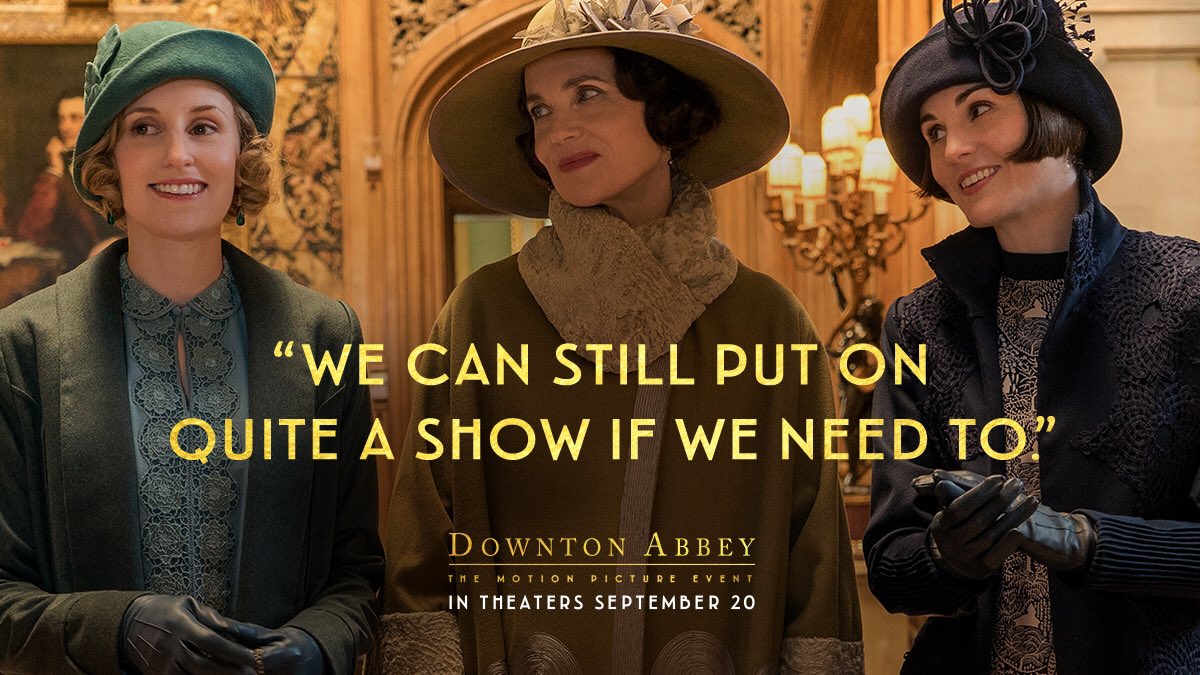 DowntonAbbey's tweet photo. You’ll be pleased to know… https://t.co/uXZ0w18DHM