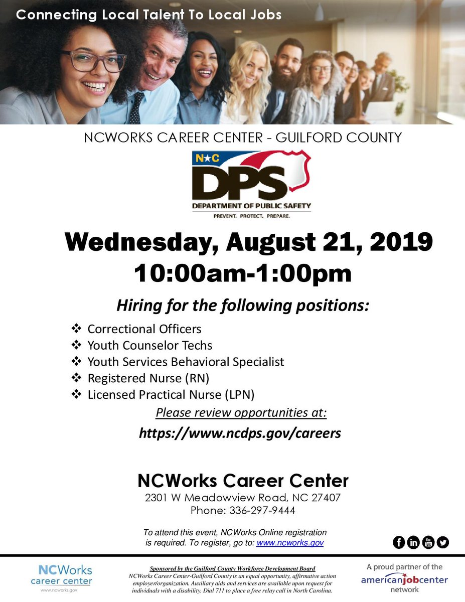 NCWorks Career Center tweet media
