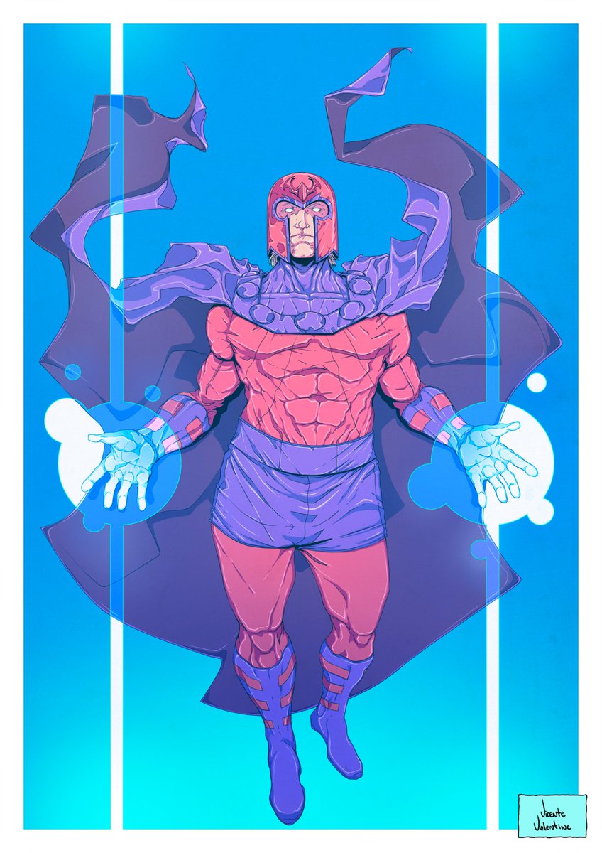 Magneto - Print/Poster #Magento #ErikMagnusLehnsherr #StanLee #JackKirby #MARVEL #MarvelComics #VicenteValentine #FanArt #Print #Poster #Classic #Xmen #Mutant #Photoshop #Wacom #DigitalArt #DigitalColor