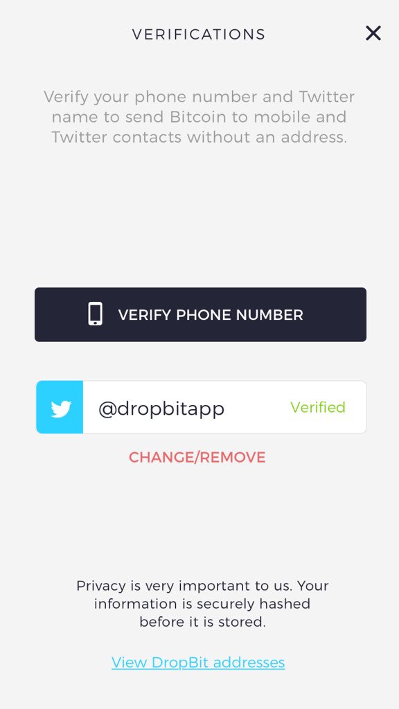 dropbitapp's tweet photo. With Bitcoin price hovering at $10k last few days we decided to give 10 people 100,000 sats each today.  🎉🤑

All you have to do is retweet this and screencap that you have verified your Twitter account in your DropBit app.  We’ll send BTC to that twitter handle.  Like this👇 https://t.co/oEMEFPyc6i