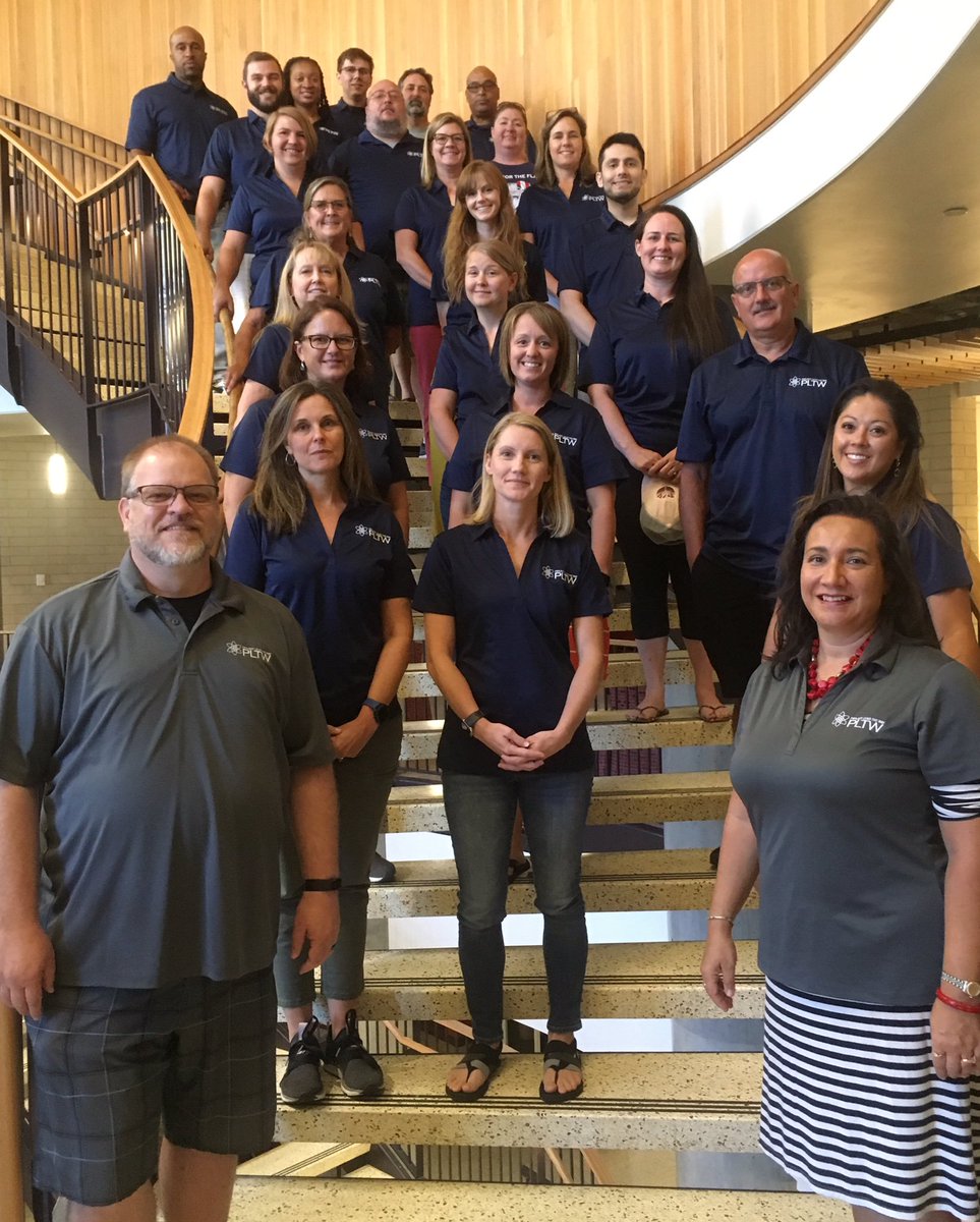 PLTWorg's tweet photo. #pltw is preparing today's leaders with the in-demand skills needed in an ever-changing workforce. It all starts with the teachers! #PLTWCT19 https://t.co/yow2QOCcw1