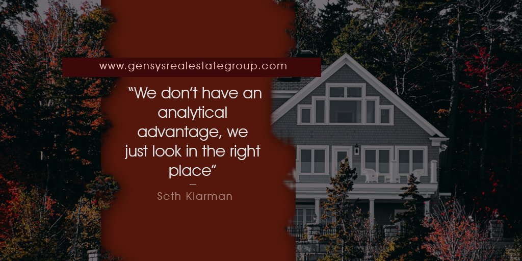 We don't have an analytical advantage, we just look in the right place. 

gensysrealestategroup.com

#ncrealtor #ncrealestate #ncrealestateagent #ncrealestateinvestor #ncrealestatebroker #digitalmarketing #propertyfinder #realestateexpert #realestateagent #realtor #zillow
