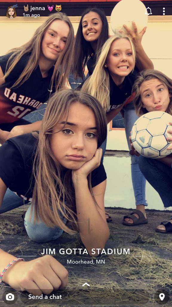 Senior season😤 (plus Elise who had to leave early)
