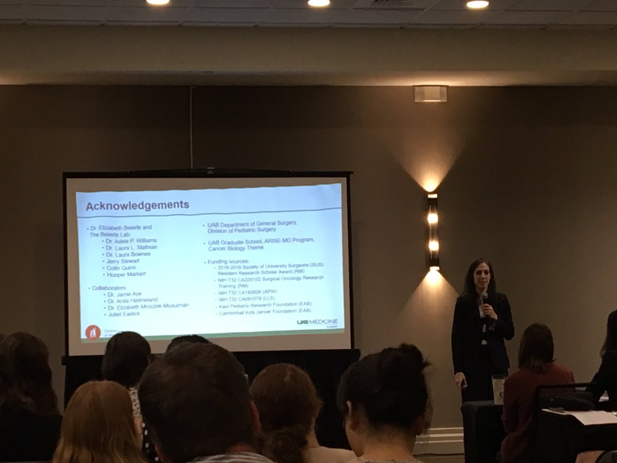 Laura Bownes (@bowneslaura) on Twitter photo Dr. Raoud Marayati giving an amazing presentation on PIM3 kinase’s role in promoting hepatoblastoma tumorigenesis at GBS symposium <a href="/BeierleLab/">Beierle Lab</a> <a href="/RMarayati/">Raoud Marayati</a> <a href="/chquinny/">Colin Quinn</a> <a href="/UABSurgery/">UAB Surgery</a> Dr. Raoud Marayati giving an amazing presentation on PIM3 kinase’s role in promoting hepatoblastoma tumorigenesis at GBS symposium <a href="/BeierleLab/">Beierle Lab</a> <a href="/RMarayati/">Raoud Marayati</a> <a href="/chquinny/">Colin Quinn</a> <a href="/UABSurgery/">UAB Surgery</a>