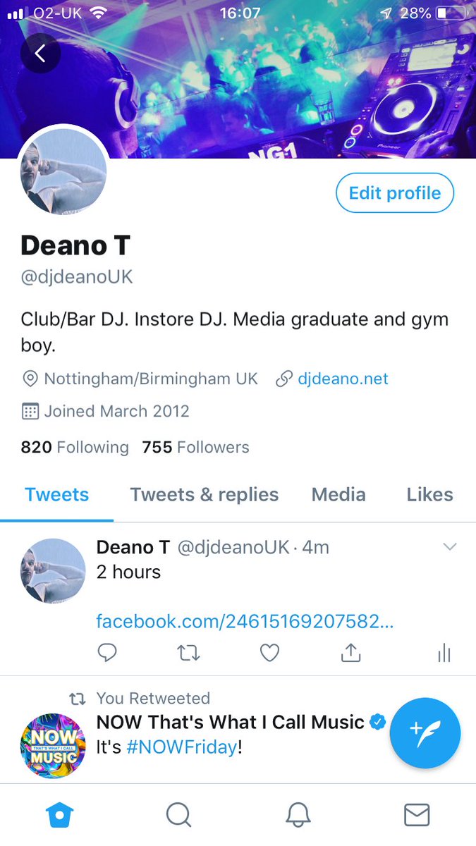 DJDeanoMixes's tweet photo. This account doesn’t get used much please follow me on my other one or on Instagram djdeano001 https://t.co/S3e6cRABfN