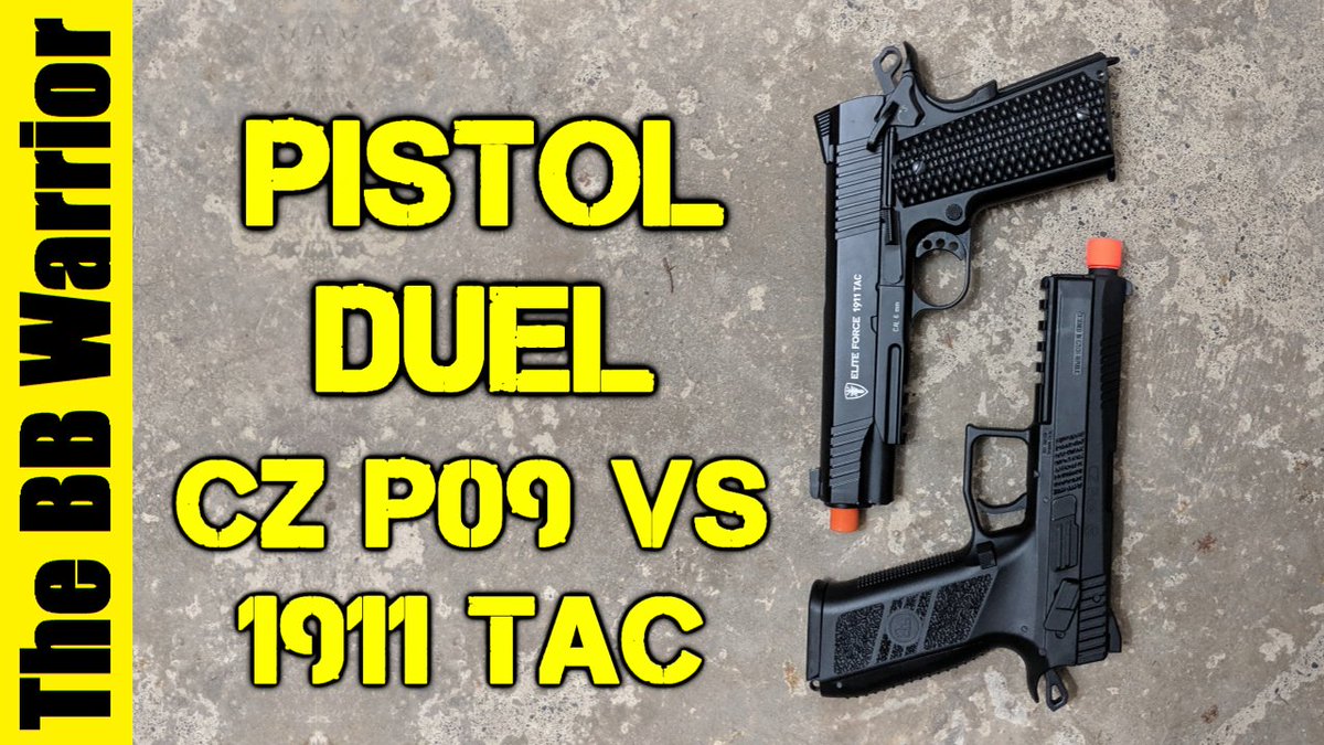 thebbwarrior's tweet photo. Which pistol do you prefer? 
Watch today's NEW VIDEO here: https://t.co/ABV8lnnoRz https://t.co/hLmM7wOzz3