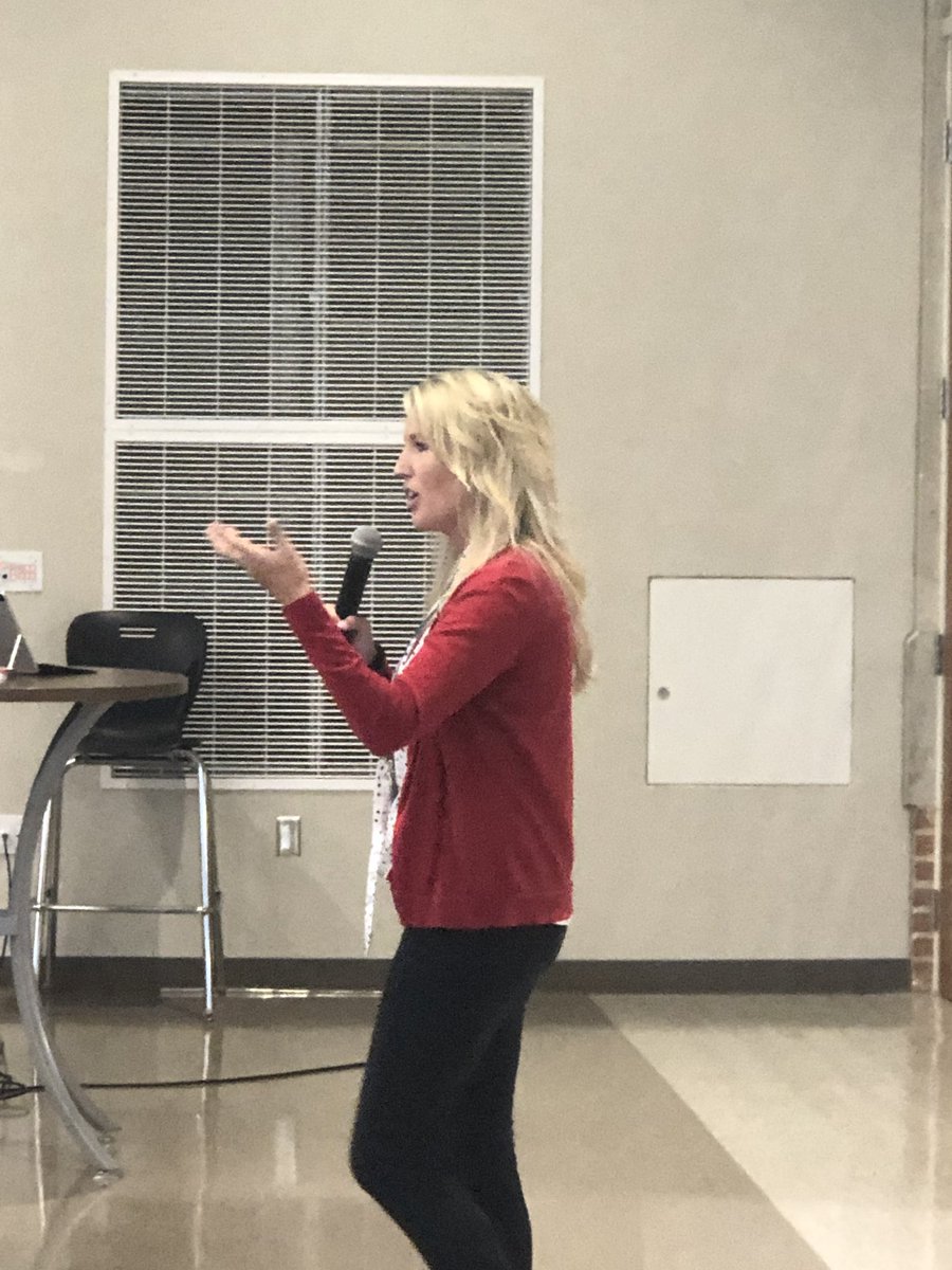 SeniorRamFam's tweet photo. Mrs. Giesemann leading the morning intro for district wide PD for Our Science Teachers. It’s all about the standards...reaching all students. #TeamDCSD #nextlevelrams @dbqschools https://t.co/UzgOSjPC19