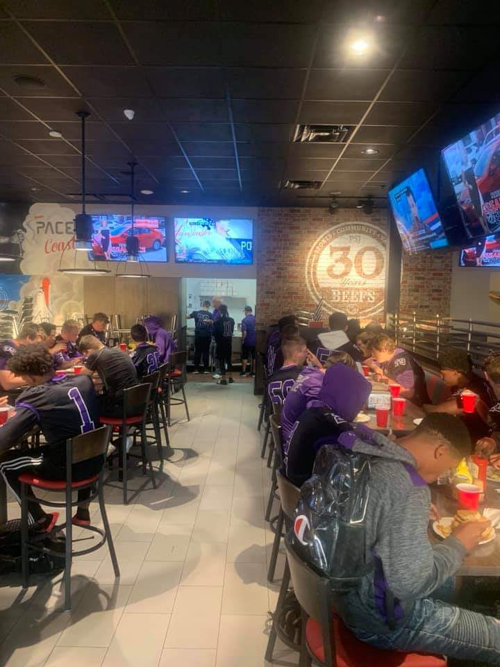 COACHPEEJAYJACK's tweet photo. The Boys got fed well this morning, during the Viper Game Day Breakfast. #VIPERVALLEY #VIBRANIUM #FANGGANG https://t.co/DJYuj7LV0d