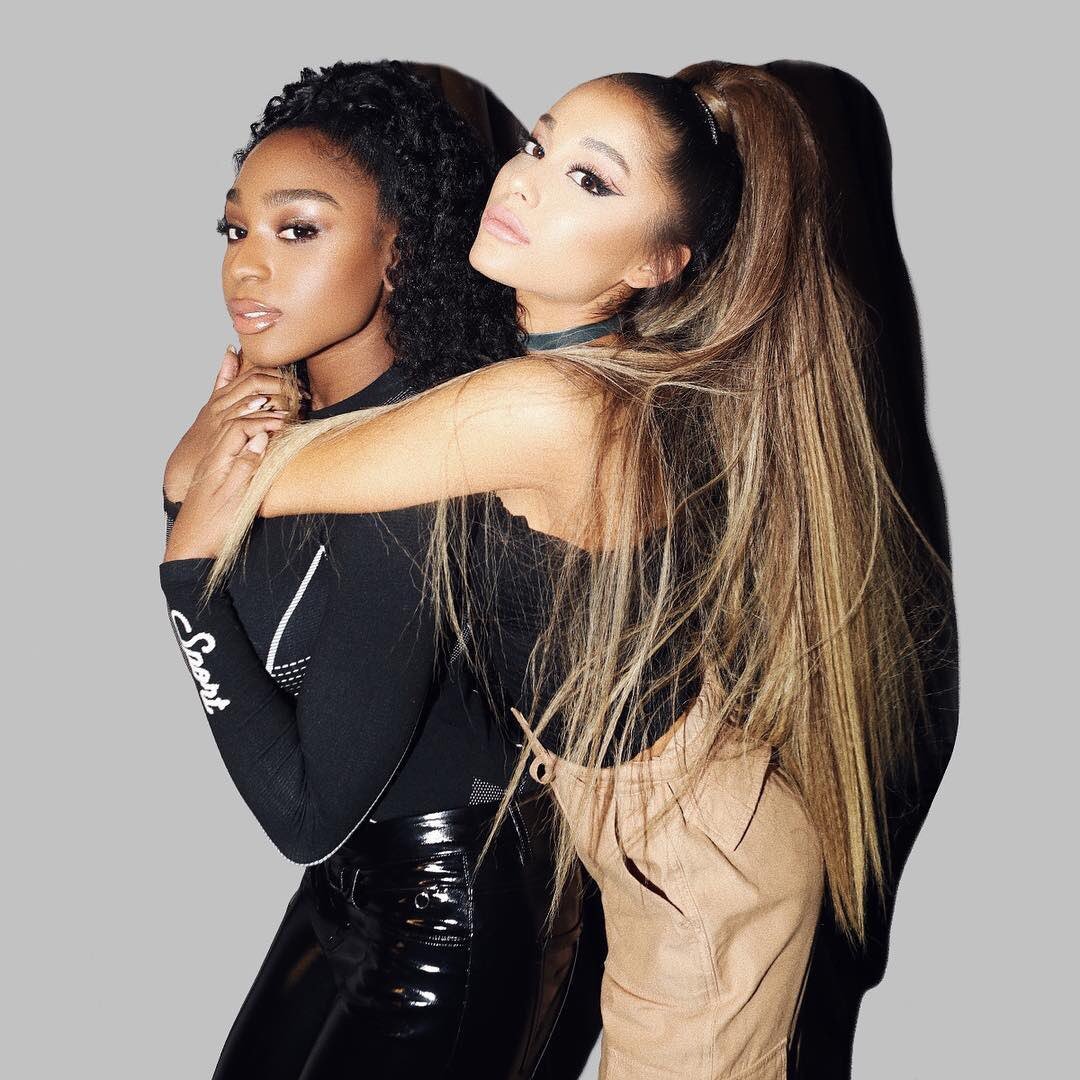 . @ArianaGrande shows love to Normani following the release of her solo debut single  #Motivation:“My cheeks hurt from smiling, refreshing, watching a million times. enjoy this special moment. my heart is so full for u !!!!!”