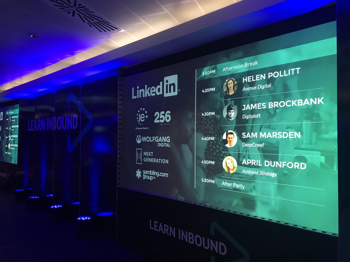 AmandaLJobe's tweet photo. The lightning round is about to start #LearnInbound https://t.co/staRrmFd61