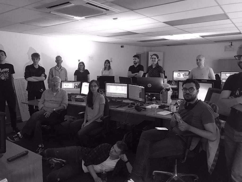 20 episodes complete in animation! 32 to go. Very proud of my awesome team. Friday rushes!