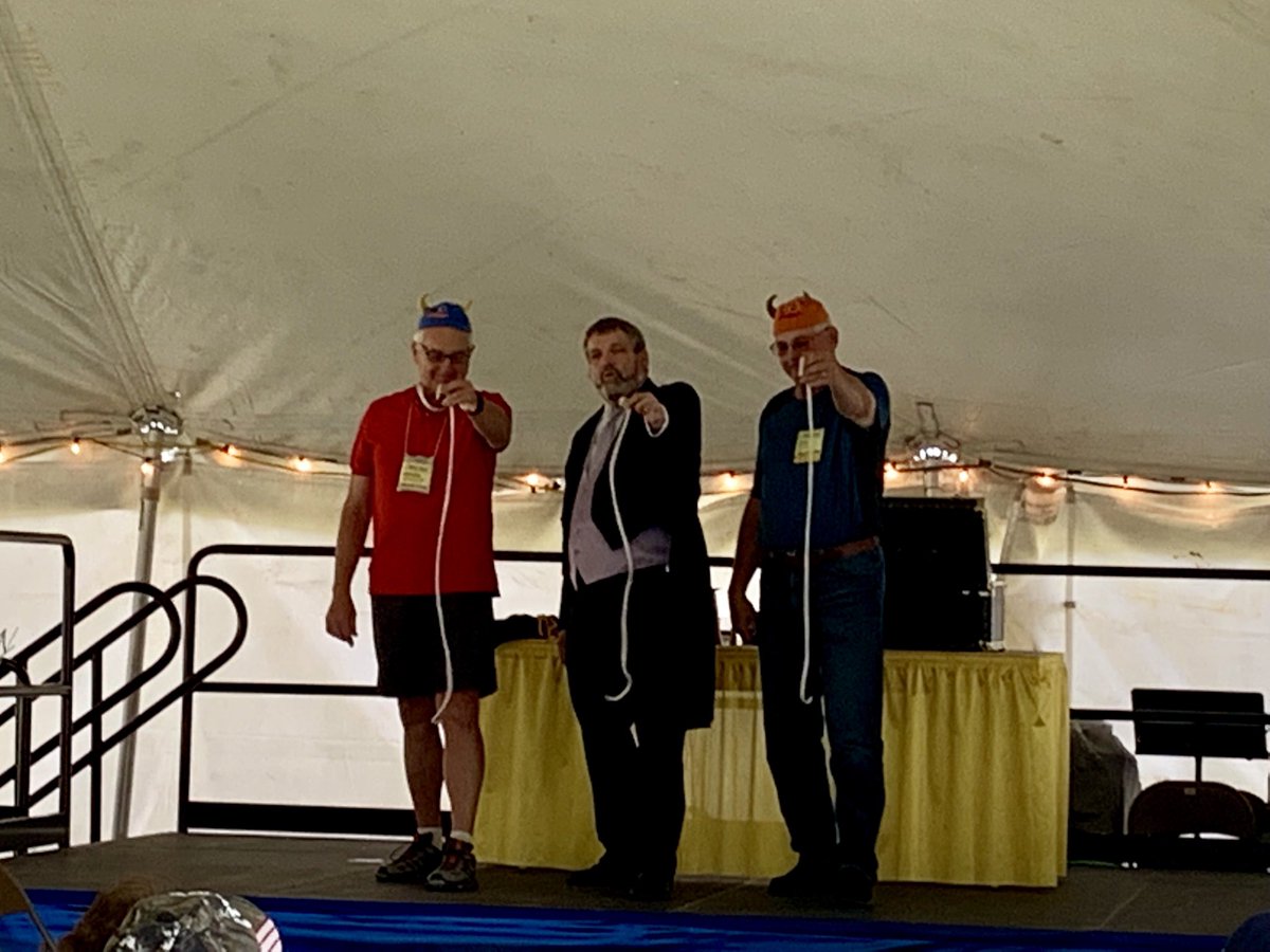 MandMHitTheRoad's tweet photo. and provided some rally fun facts: 1650 RVs from 47 states and 6 Canadian provinces. They also didn’t miss the ice cream social and are planning their afternoon around today’s even bigger one! Dave loves his ice cream!
@fmca_ @Captsully
#fmcand19
#flagpolebuddy
#rvone https://t.co/wFLG0tulqo