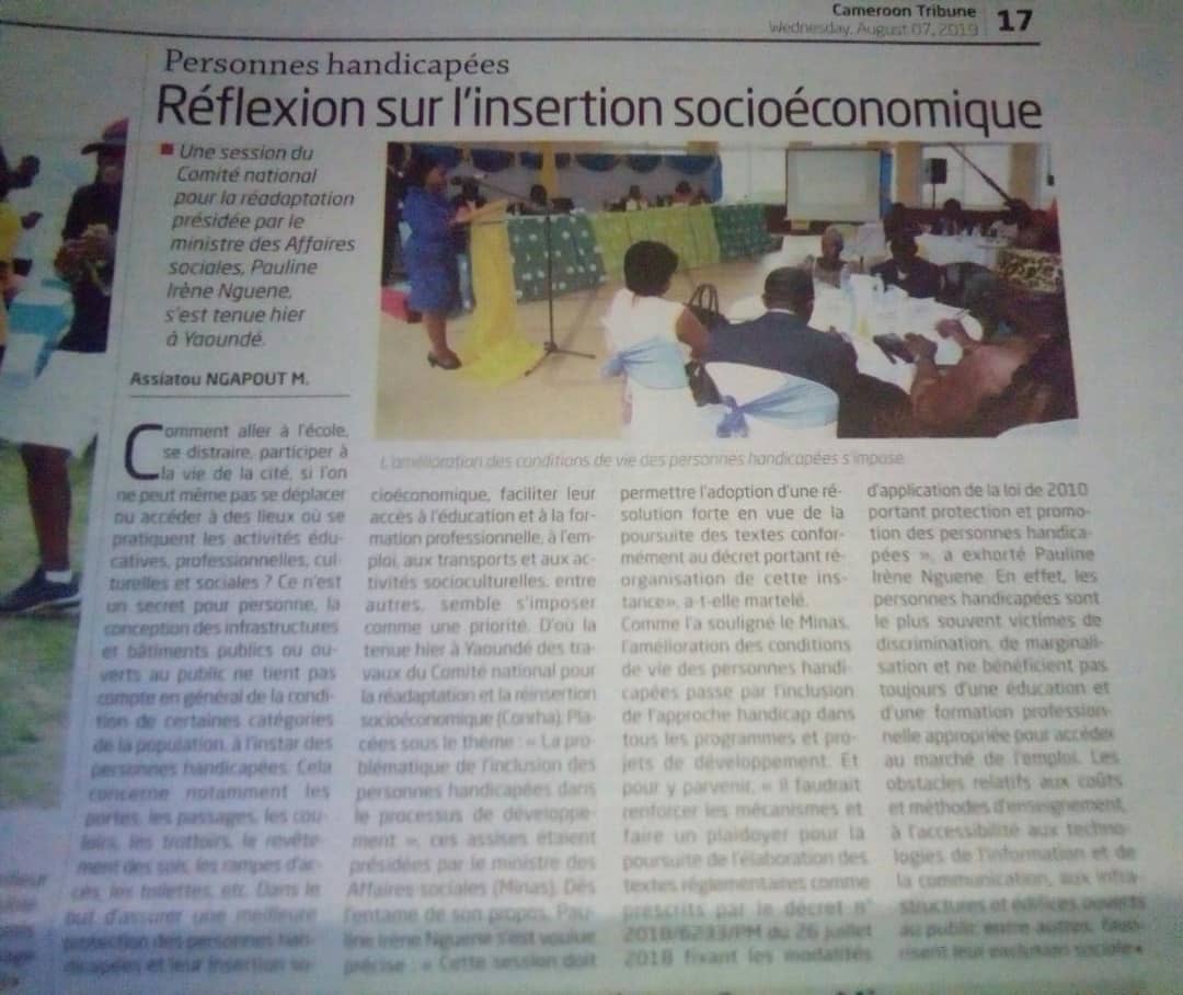 coh_ml's tweet photo. La formation des professionnels (éducateurs spécialisés) pour la prise en charge des personnes handicapées et vulnérables, comme passage obligé de leur insertion socio-économique. C’est ce que propose le @coh_ml devant la réflexion engagée par le @minasofficiel. https://t.co/2POJuPQGUi
