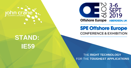 JohnCraneInc's tweet image. SPE Offshore Europe is only a few weeks away! Come meet our product/service experts at Stand IE59 to discuss the benefits of our #mechanicalseals and systems, #facetechnology and #filtration solutions, #powertransmissioncouplings and range of service options. @SPE_OE #OE19