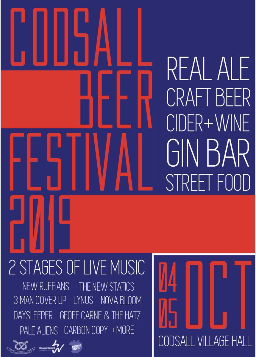 Get the dates in your diary people!