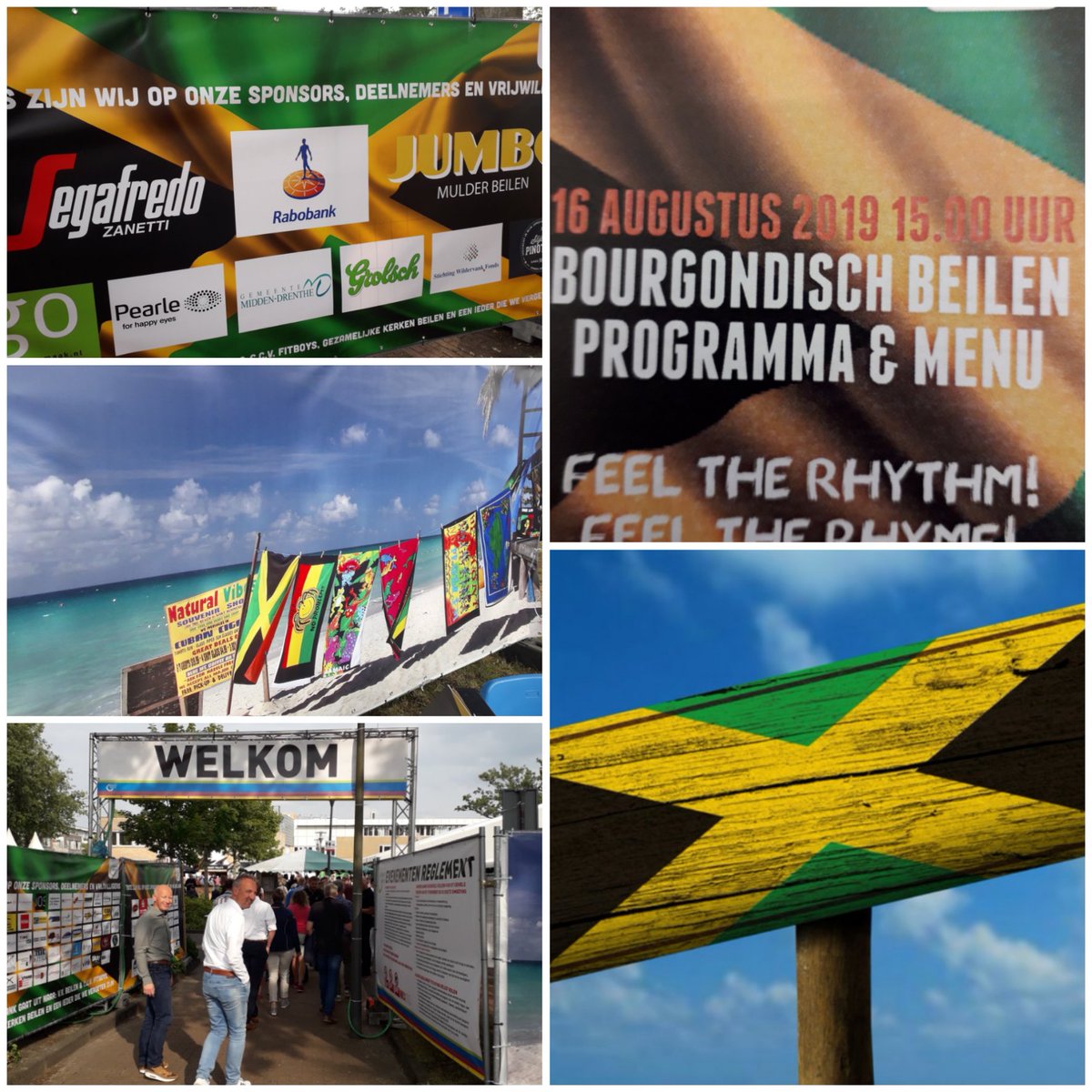 Bijzonder plezierig met collega's  marktteam Midden Drenthe van @RaboAssenND bij <a href="/bourgonbeilen/">Bourgondisch Beilen</a> , Jamaica smaakt ons heerlijk😊 #trotsesponsor #sfeertje