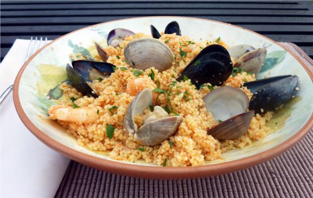 Dario has just arrived from Sicily...unfortunately he couldn’t bring the sun....but he did bring the Sicilian gold...the cous cous!!! So we have an amazing special tonight, don’t miss it! 
Cous cous alla Trapanese (seafood)
Book you table...it is only for the weekend 01580764045