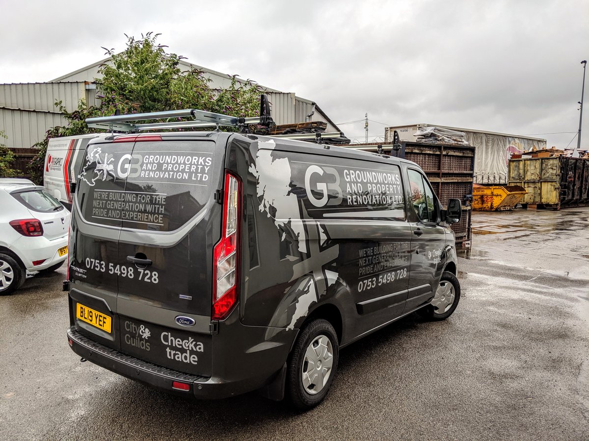 prgraphics1990's tweet photo. From Concept to Completion #signwriting #vehiclewraps #livery #vinyl https://t.co/Ft3066EqyG
