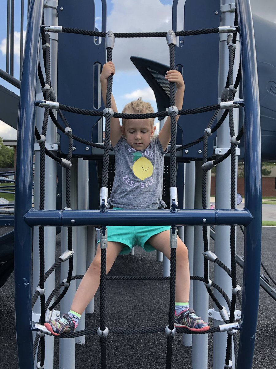 My grandkids enjoying the new Patton playground!! #D25itsPersonal