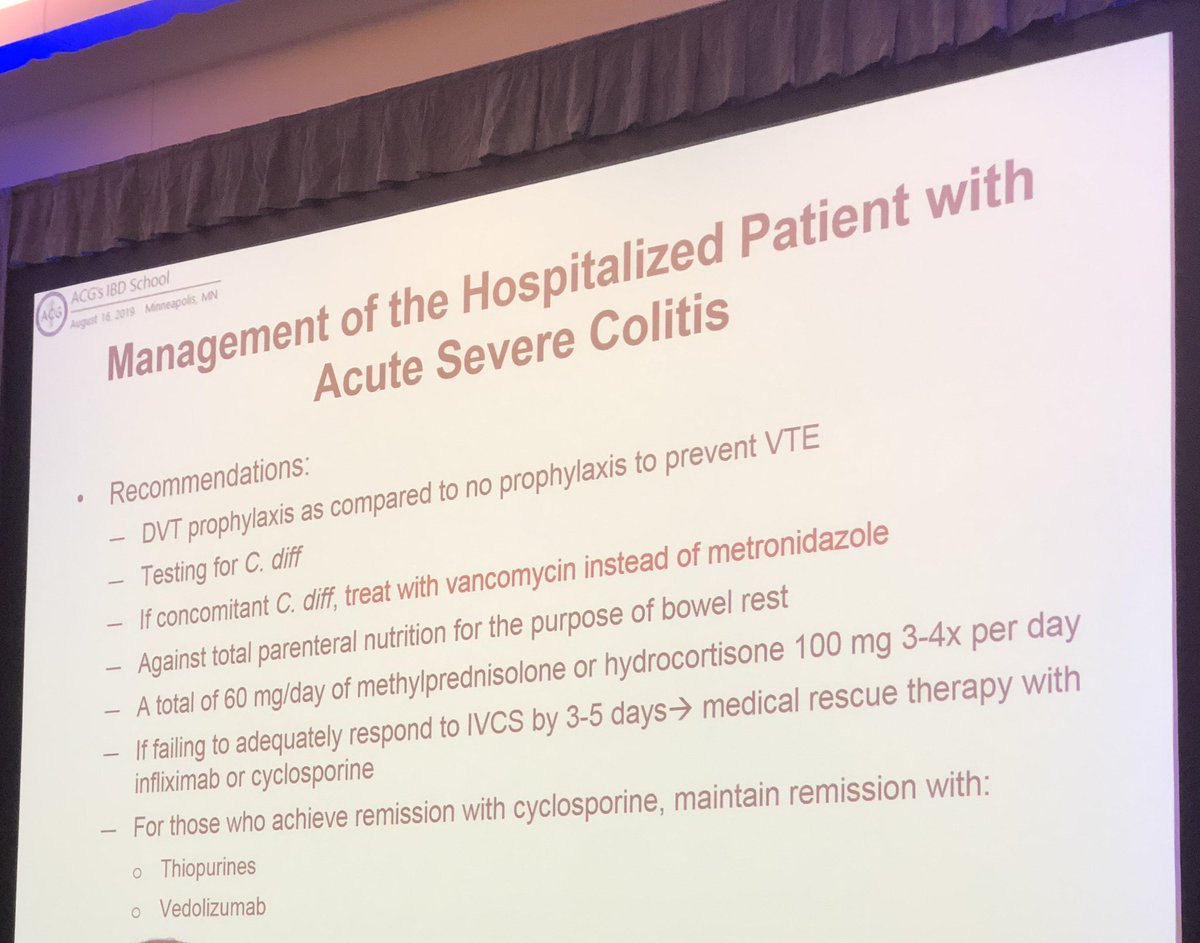 SusanLouMD's tweet photo. #InternalMedicine friends! Don’t be afraid to start #DVTProphylaxis in pts hospitalized w/ #IBD flare! (Even if they have bloody diarrhea) They r at increased risk of VTE! #GIfellowship #GITwitter #MedEd #ACGIBDSchool @AmCollegeGastro @IBDMD @EdwardLoftus2 #FOAMed #MedTwitter https://t.co/TBjmC2zMzC