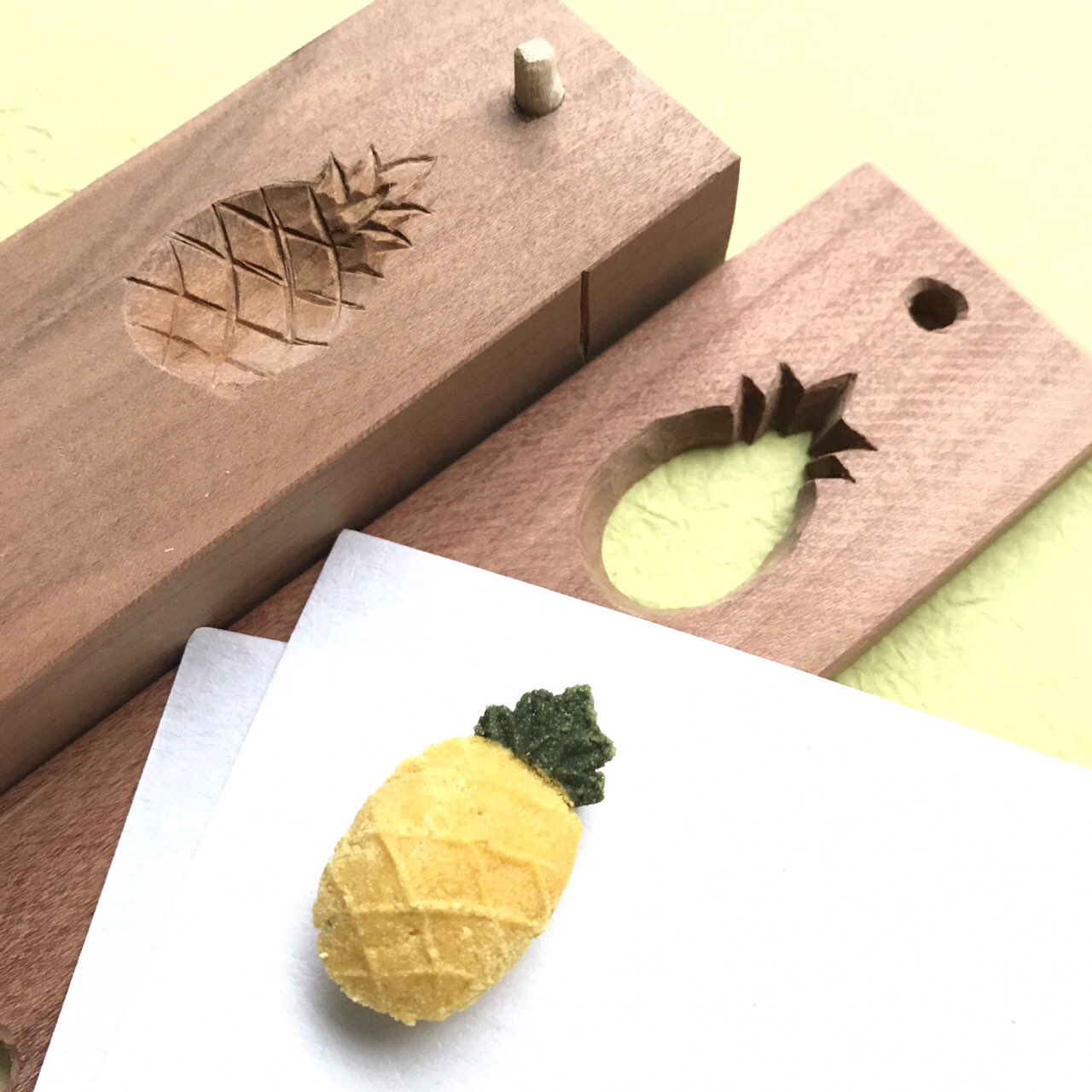菓子の木型、文字 菓子の木型、文字