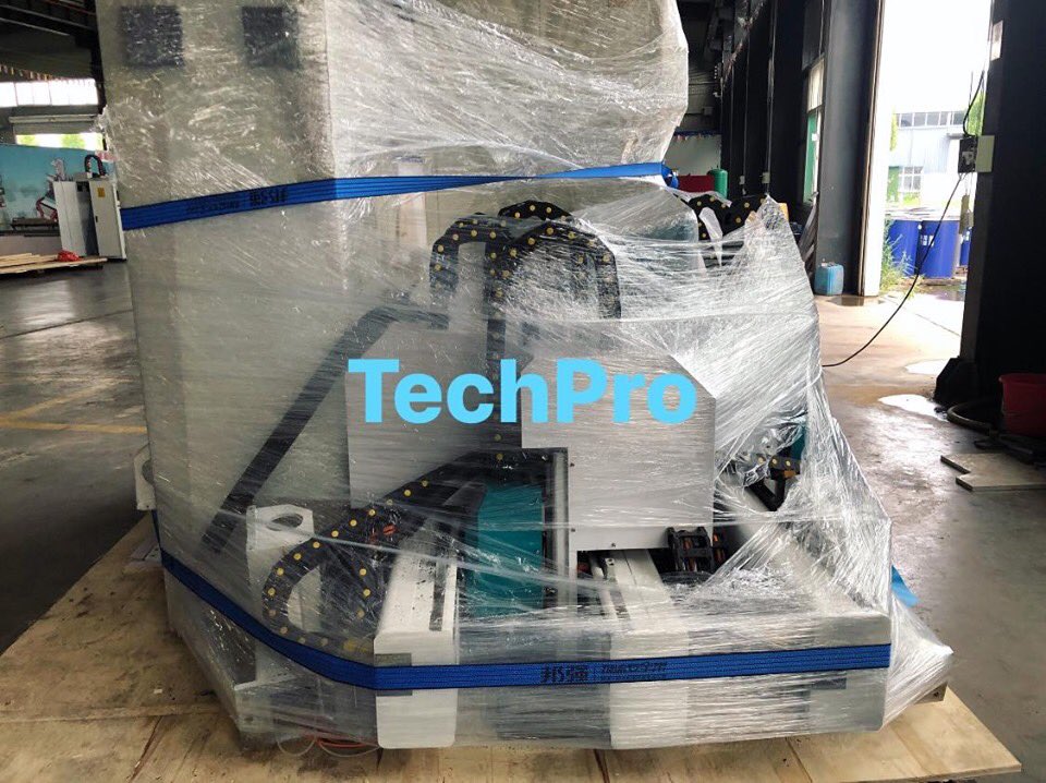 TechProCNC1's tweet image. TECHPROCNC ® Three Heads CNC Router machine TPM2030-3 delivery to Canada Agent.

* Working size: 2000*3000*300mm
* China  3.2kw Water cooling spindle*3 sets 
* NC-Studio Control System 
* Leadahine Servo motor and driver

Welcome to your inquiry!
Email: sales08@techprocnc.com
