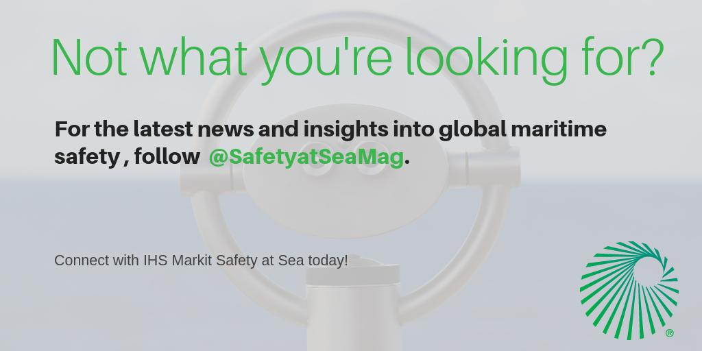 IHS Markit Safety at Sea (@ihs4safetyatsea) / Posts / X