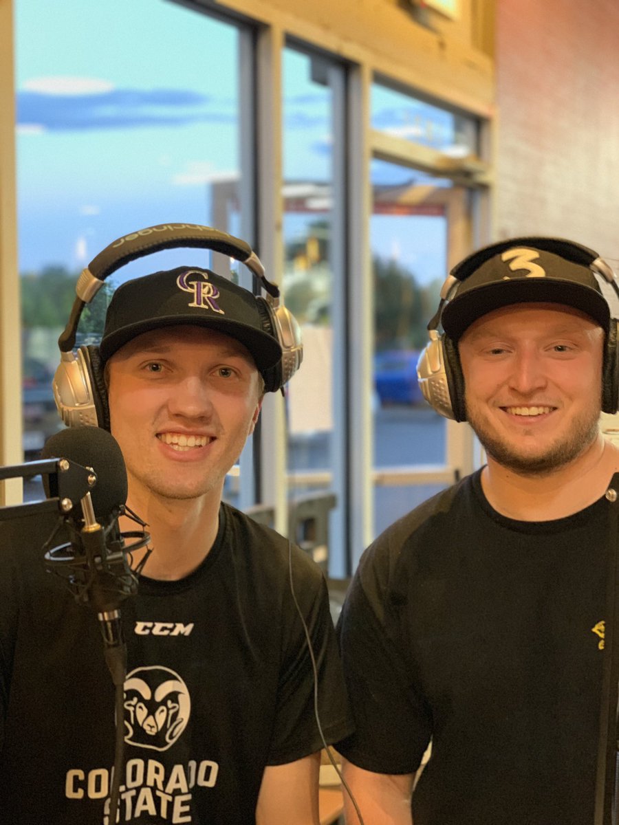 RamsanityShow's tweet photo. Latest episode is up! We're at @CBandPotts taproom while we're joined by the coach of the @csuramshockey and two of their players. We discuss tailgating, best Mexican restaurant and upcoming things at CSU.

#FortCollins #CSU #CSURams #Hockey #CBPotts

https://t.co/BWLMV64SPs https://t.co/LwefrPcejb