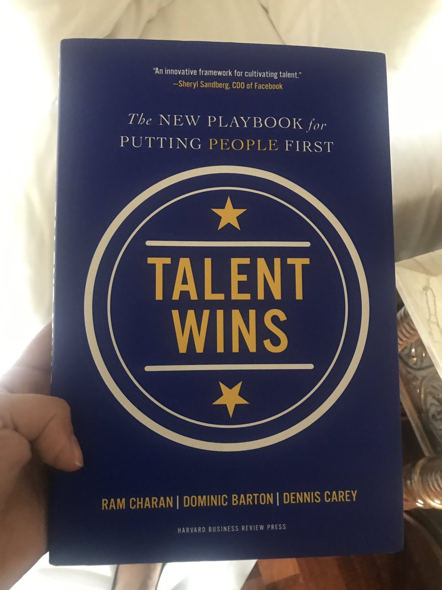 Picked up this new release at the #Bengaluru airport - #Talentwins by @AlwaysCharan_FC @dominicbarton and @denniscarey - have you read it?