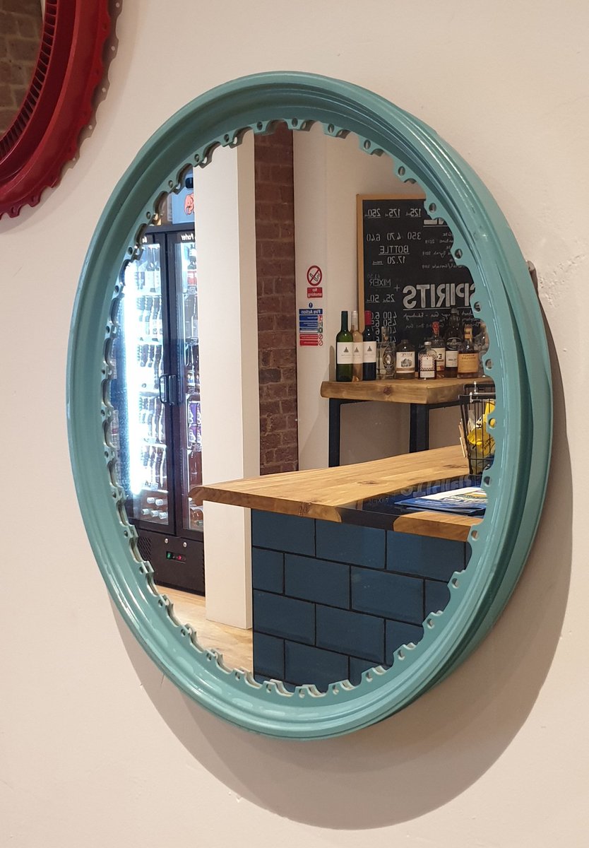 ahoppyplace's tweet photo. New mirrors, coat hooks & clocks up on our walls! made by super talented creator of our river bar David P & team. Upcycled from planes. All available for you to buy!
@DappR747
#upcycled #ahoppyplace #aviation #rollsroyce #boeing747 #rb199 #turbofan #raftornado #riverbar https://t.co/y8pdKOT0zH