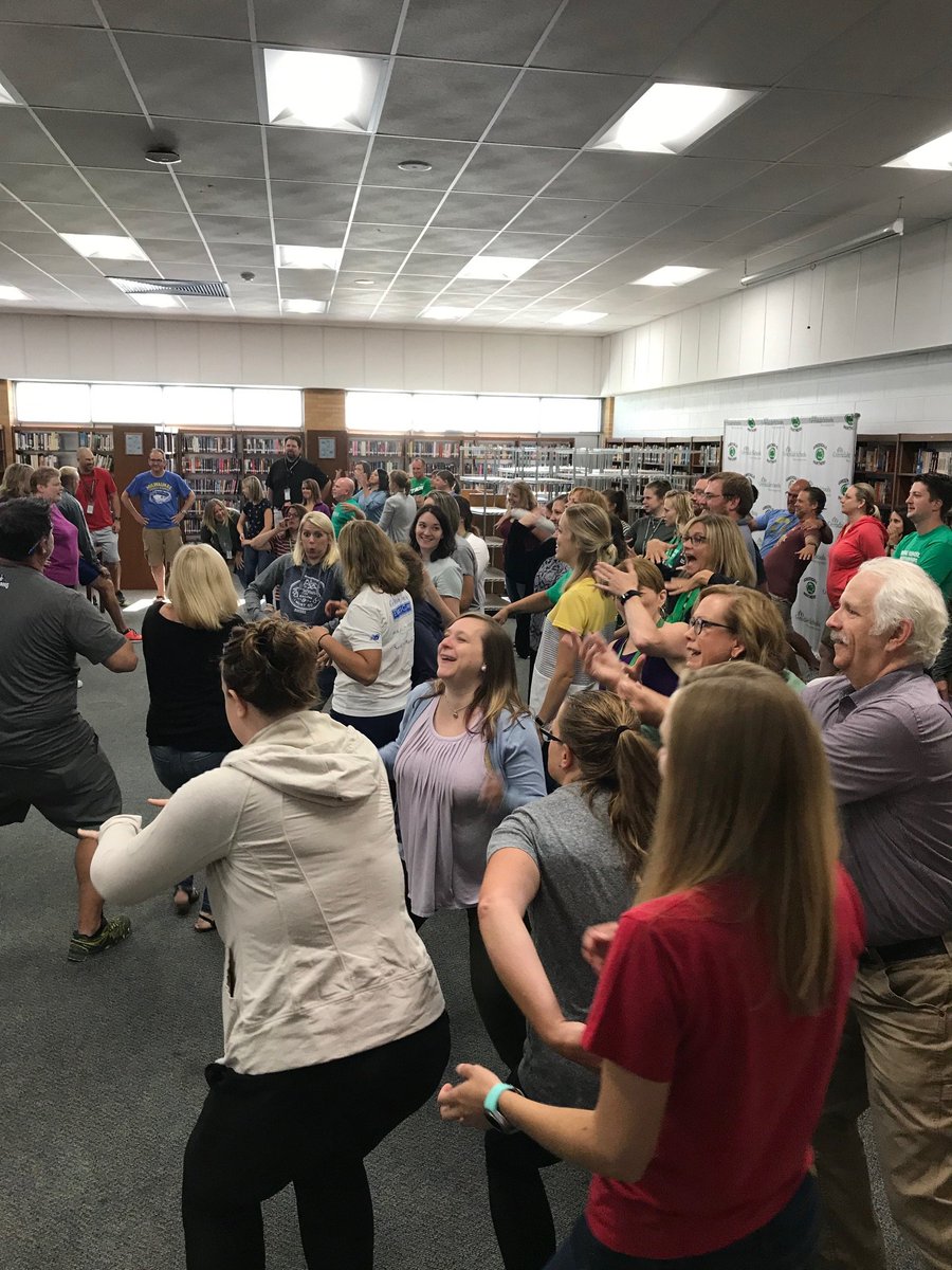 mrdelponte's tweet photo. How does your staff prep for #Day1?
@GHS_Learns forms FUN groups (Thanks, @BeckyNewcomer!), named after rock bands, and play group charades...so we can build a strong #community that #collaborates to serve our students. @GHSAnnounce 
@GreendaleLearns @gkiltz #WeAreInspiringMinds https://t.co/GQcJcJBiGF