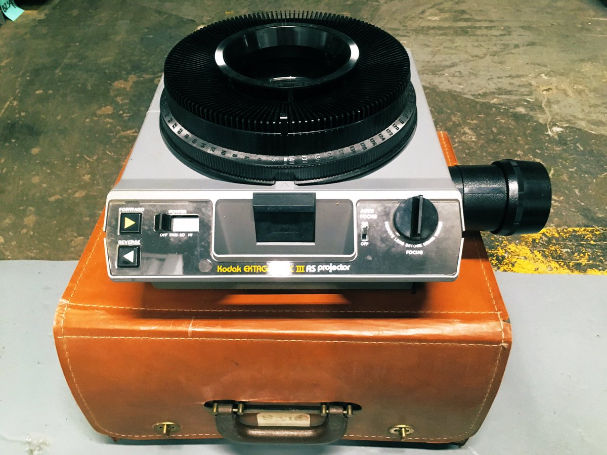 MSandArchives's tweet photo. Throughout the ‘80s and beyond, Michael’s trusty slide projector went almost everywhere with him. With thousands of slides in the collection, it’s a good thing he hung onto it!

#familyheirlooms #analog #vintage #eighties #archivetreasures https://t.co/WA46nk16rr
