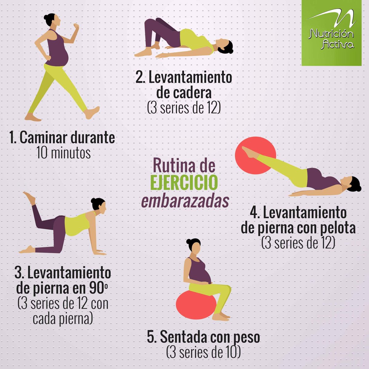 rutina de ejercicios de pilates maternity embarazadas