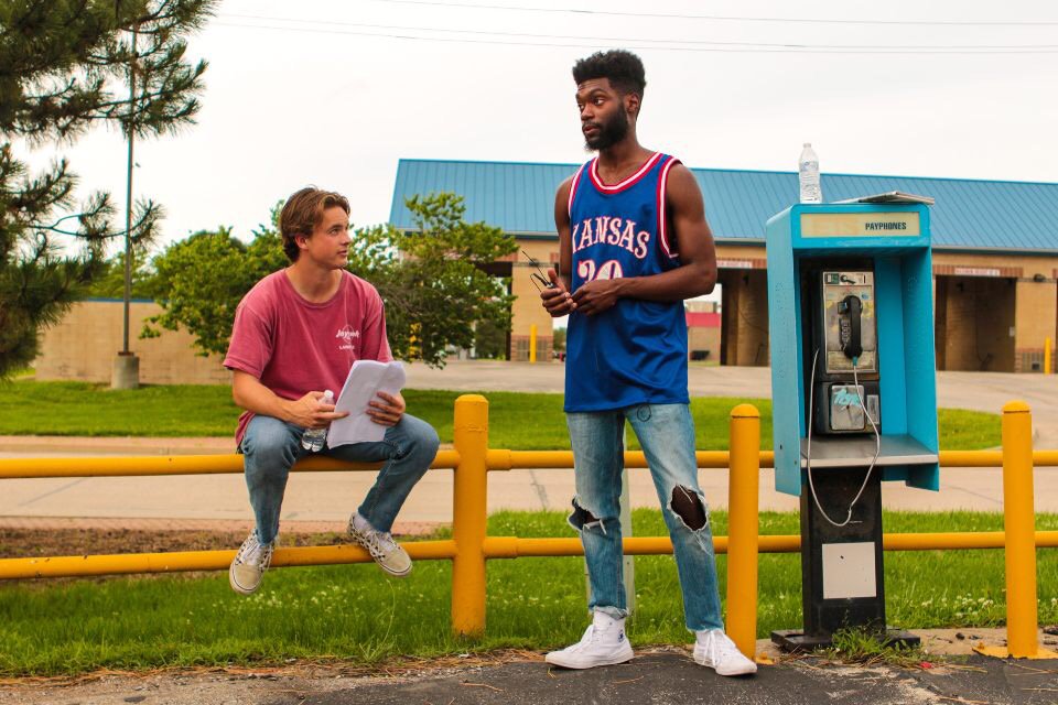 KUSchoolofArts's tweet photo. "I had a fun experience working with a bunch of friends on a project that I really threw myself into. It’s been really rewarding seeing all of our hard work pay off." @KUFMS senior Jack Schlotfeld has spent this summer in production for his project "Royal Crest Lanes." #KUarts https://t.co/cpnfVbKom9