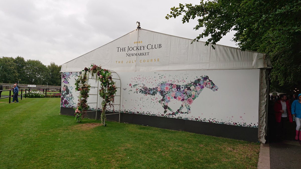 Excited for my first race experience at Newmarket Racecourse and then a little music later from Years and Years #Newmarketnights #newmarketracecourse #skyvip #excited