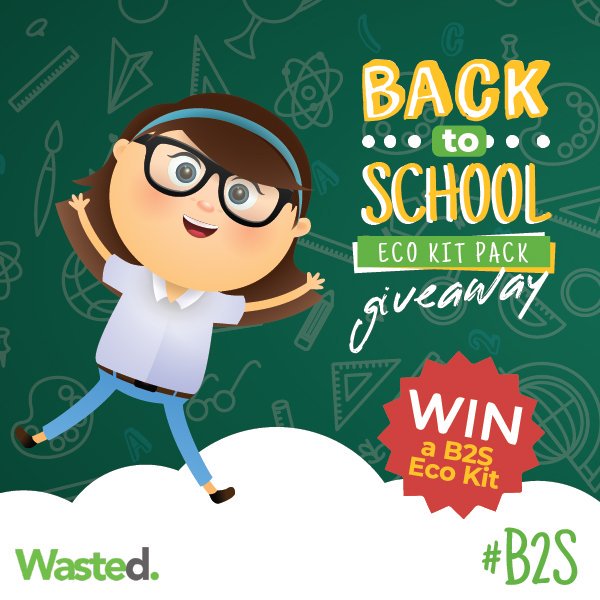 Wasted_ie's tweet photo. WIN …a Back-to-School Eco Kit Pack!
How would you like to get your hands on a 100% Eco-friendly Back to School kit for your Child?
Click - https://t.co/FRazEdNy6c
Make sure to include the #hashtag '#B2S'
Winner announced Sunday 01 Sept 2019. 7.30pm!
T&amp;Cs apply https://t.co/kYkUJuRtWt