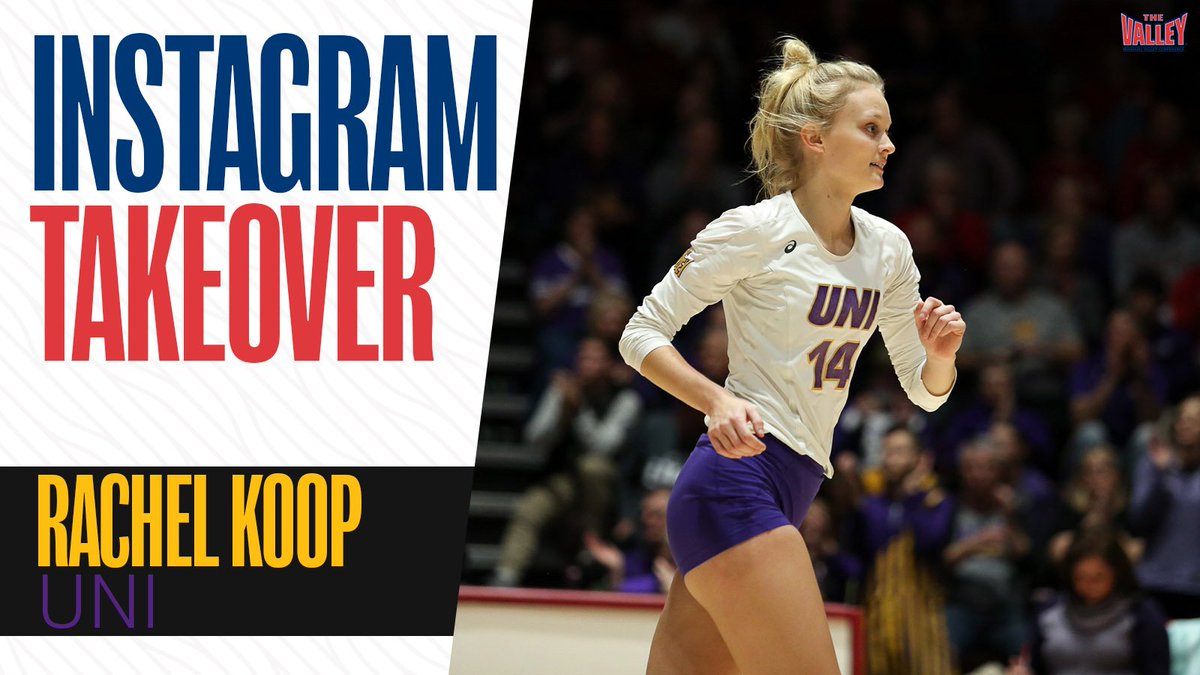 Missouri Valley Conference (@mvcsports) on Twitter photo It's time for a <a href="/UNIVolleyball/">UNI Volleyball</a> 𝗧𝗮𝗸𝗲𝗼𝘃𝗲𝗿!
Make sure to follow as Rachel Koop takes over Instagram for the day ⬇️
instagram.com/mvcsports It's time for a <a href="/UNIVolleyball/">UNI Volleyball</a> 𝗧𝗮𝗸𝗲𝗼𝘃𝗲𝗿!
Make sure to follow as Rachel Koop takes over Instagram for the day ⬇️
instagram.com/mvcsports